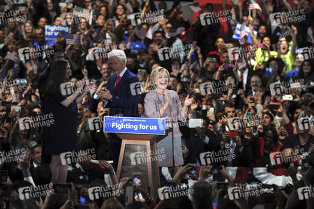 Hillary Clinton bei der NY State Democratic Primary Victory Celebration in New York