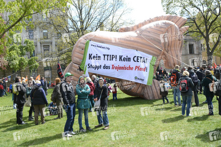 Anti-TTIP-Demo in Hannover