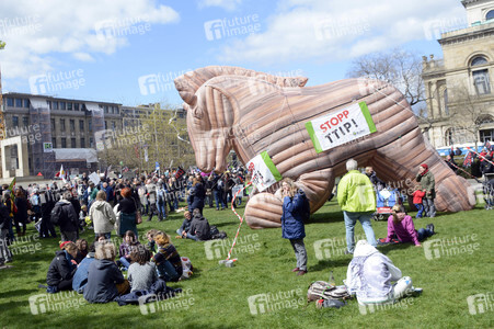 Anti-TTIP-Demo in Hannover