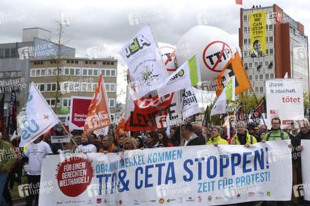 Anti-TTIP-Demo in Hannover