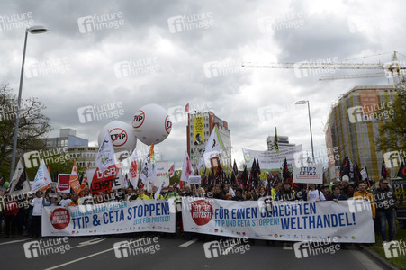 Anti-TTIP-Demo in Hannover