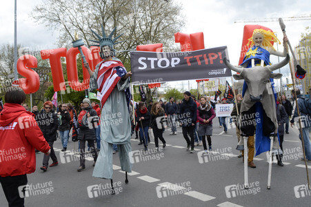 Anti-TTIP-Demo in Hannover