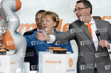 Präsident Obama auf der Hannover Messe 2016