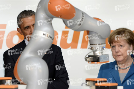 Präsident Obama auf der Hannover Messe 2016