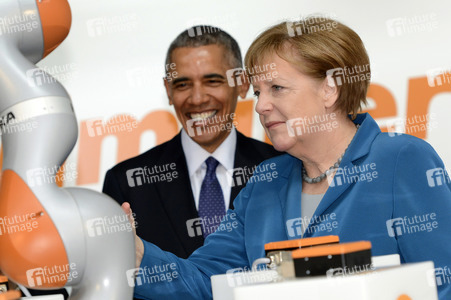 Präsident Obama auf der Hannover Messe 2016