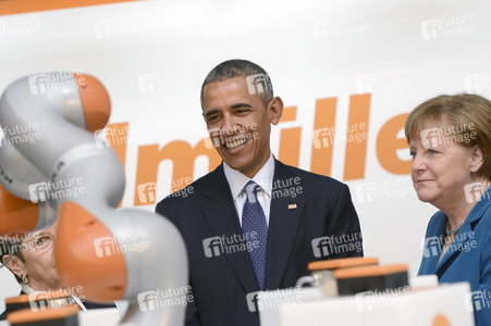 Präsident Obama auf der Hannover Messe 2016