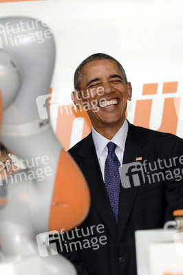 Präsident Obama auf der Hannover Messe 2016