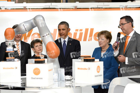 Präsident Obama auf der Hannover Messe 2016
