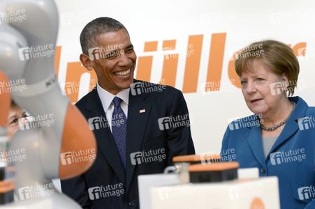Präsident Obama auf der Hannover Messe 2016