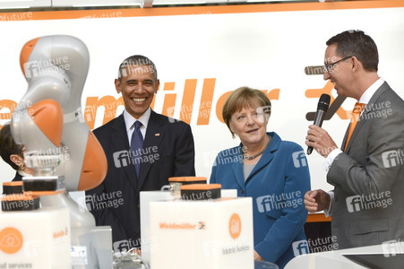 Präsident Obama auf der Hannover Messe 2016