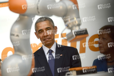 Präsident Obama auf der Hannover Messe 2016