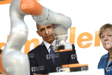 Präsident Obama auf der Hannover Messe 2016