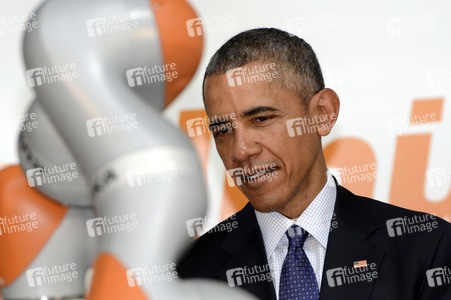 Präsident Obama auf der Hannover Messe 2016