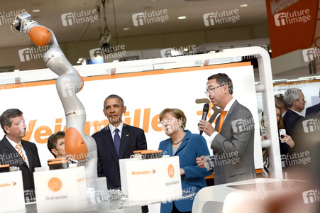Präsident Obama auf der Hannover Messe 2016