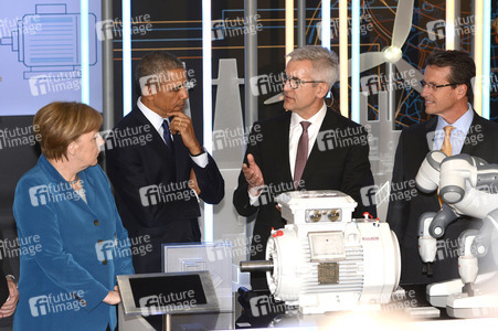 Präsident Obama auf der Hannover Messe 2016