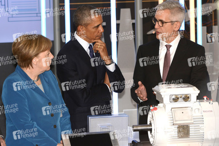 Präsident Obama auf der Hannover Messe 2016