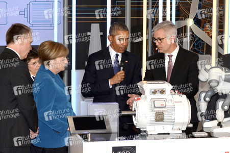 Präsident Obama auf der Hannover Messe 2016