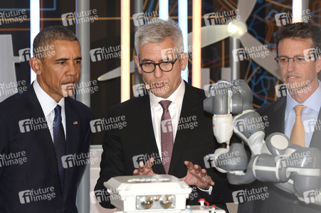 Präsident Obama auf der Hannover Messe 2016