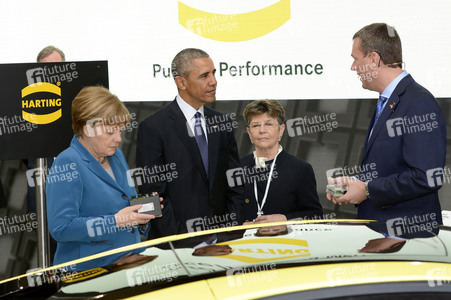 Präsident Obama auf der Hannover Messe 2016