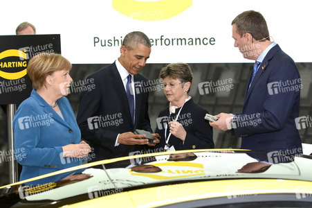 Präsident Obama auf der Hannover Messe 2016