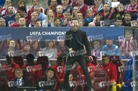 Champions League Halbfinale Atletico Madrid vs Bayern München in Madrid