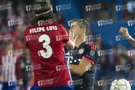 Champions League Halbfinale Atletico Madrid vs Bayern München in Madrid