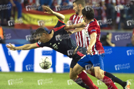 Champions League Halbfinale Atletico Madrid vs Bayern München in Madrid