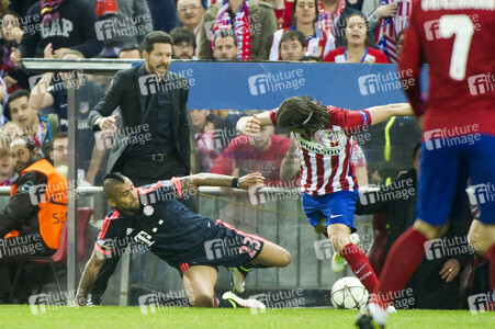 Champions League Halbfinale Atletico Madrid vs Bayern München in Madrid