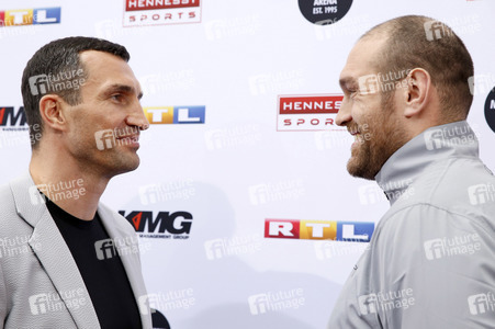 Pressekonferenz 'Fury vs. Klitschko II' in Köln