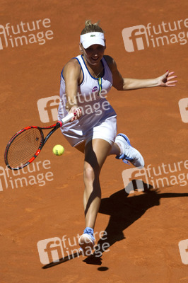 Tennis Match Elena Vesnina vs Petra Kvitová in Madrid