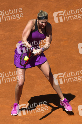 Tennis Match Elena Vesnina vs Petra Kvitová in Madrid