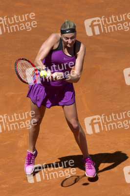 Tennis Match Elena Vesnina vs Petra Kvitová in Madrid
