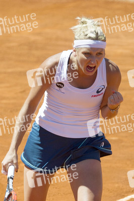 Tennis Match Ekaterina Makarova vs Timea Bacsinszky in Madrid