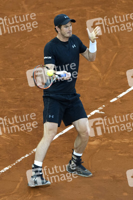 Tennis Match Andy Murray vs Radek Stepánek in Madrid