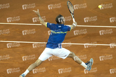 Tennis Match Andy Murray vs Radek Stepánek in Madrid