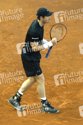 Tennis Match Andy Murray vs Radek Stepánek in Madrid