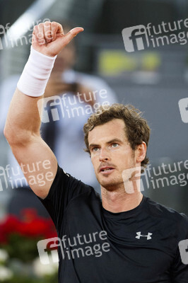 Tennis Match Andy Murray vs Radek Stepánek in Madrid