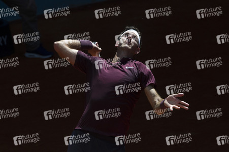 Tennis Match Juan Martin del Potro vs Dominic Thiem in Madrid