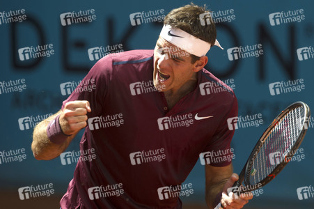 Tennis Match Juan Martin del Potro vs Dominic Thiem in Madrid