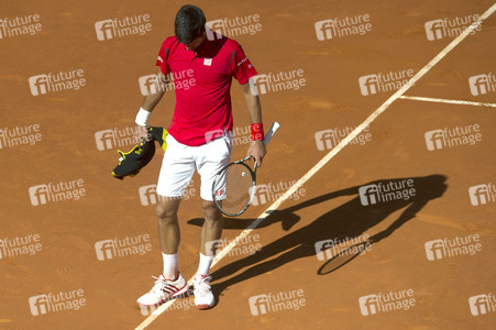 Tennis Match Borna Ćorić vs Novak Djokovic in Madrid