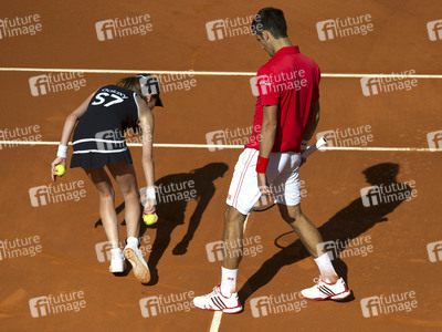 Tennis Match Borna Ćorić vs Novak Djokovic in Madrid