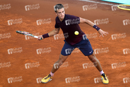 Tennis Match Borna Ćorić vs Novak Djokovic in Madrid
