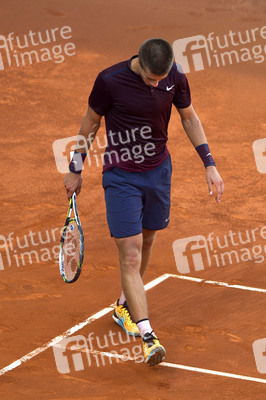 Tennis Match Borna Ćorić vs Novak Djokovic in Madrid