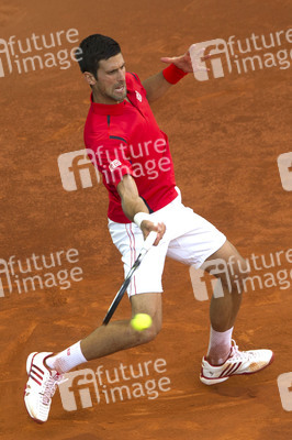 Tennis Match Borna Ćorić vs Novak Djokovic in Madrid
