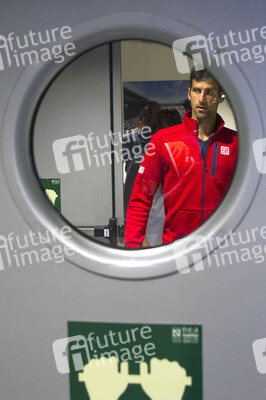 Pressekonferenz mit Novak Djokovic in Madrid