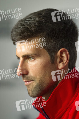 Pressekonferenz mit Novak Djokovic in Madrid