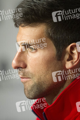 Pressekonferenz mit Novak Djokovic in Madrid