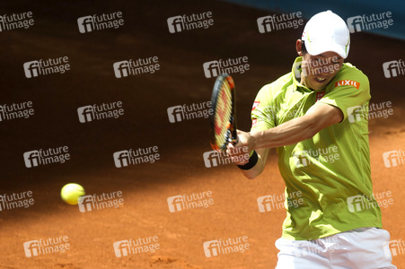Tennis Match Fabio Fognini vs Kei Nishikori in Madrid