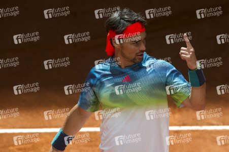Tennis Match Fabio Fognini vs Kei Nishikori in Madrid