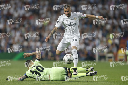 Champions League Match Real Madrid vs Manchester City in Madrid